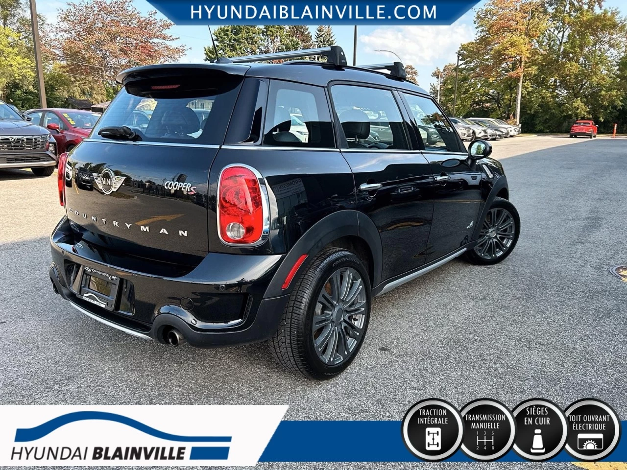 2016 MINI Countryman AWD, S, 1.6L, MANUELLE, CUIR, TOIT PANO+ Main Image