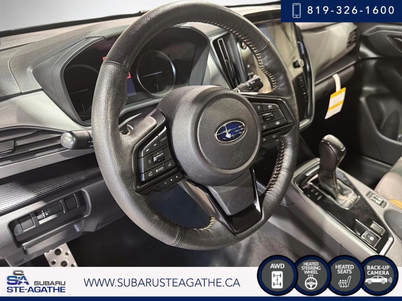 2024 Subaru Crosstrek Onyx AWD (CUIR+TOITOUVRANT+CARPLAY) Image principale