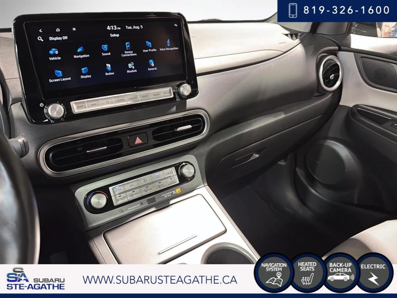 2022 Hyundai Kona Ultimate FWD (CUIR+CARPLAY+TOITOUVRANT) Main Image