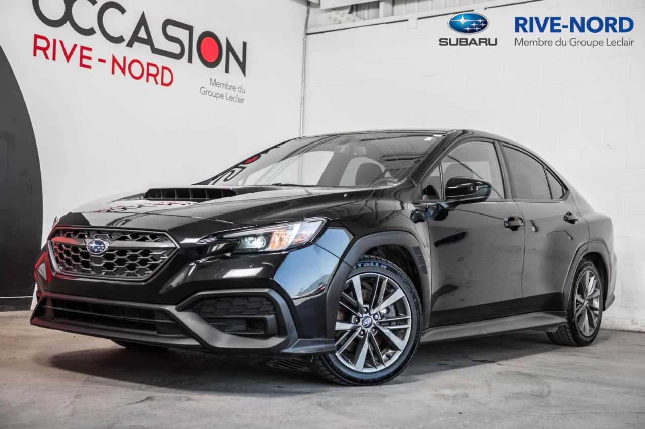 2023 Subaru WRX MAGS+SIEGES.CHAUFF+CARPLAY+CAM.RECUL+BLUETOOTH Main Image