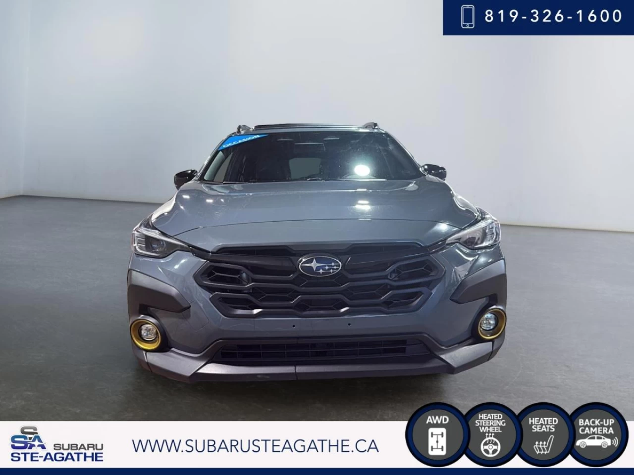 2024 Subaru Crosstrek Onyx AWD (CUIR+TOITOUVRANT+CARPLAY) Image principale