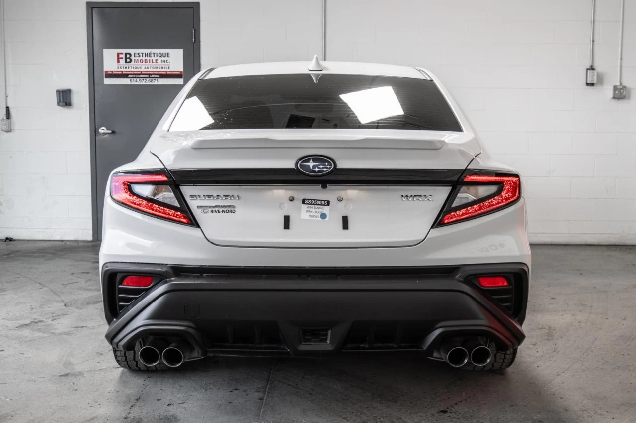 2024 Subaru WRX RS SIEGES.CHAUFF+CARPLAY+CAM.RECUL+BLUETOOTH Main Image