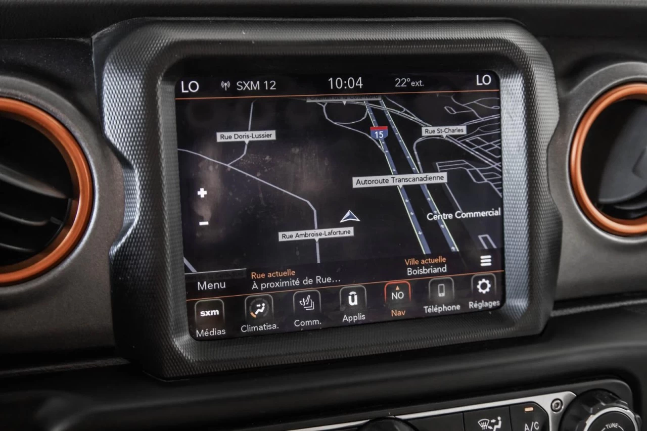 2021 Jeep Gladiator Mojave 4x4+NAVI+CUIR+SIEGES.CHAUFF+BLUETOOTH Main Image