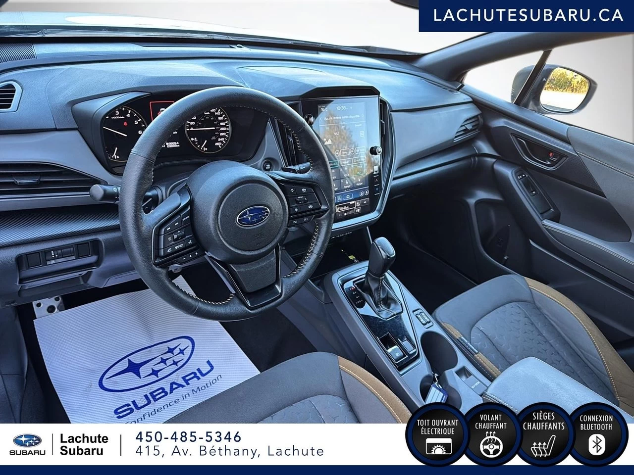 2024 Subaru Crosstrek Onyx 2.5L TOIT.OUVRANT+CARPLAY Main Image