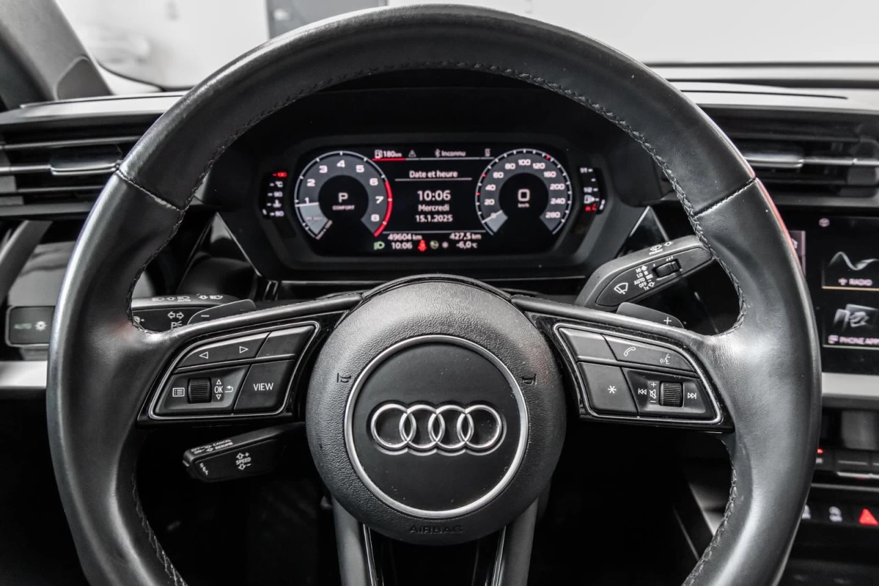 2022 Audi A3 Komfort QUATRO+TOIT.OUVRANT+CUIR+SIEGES.CHAUFFANTS Main Image