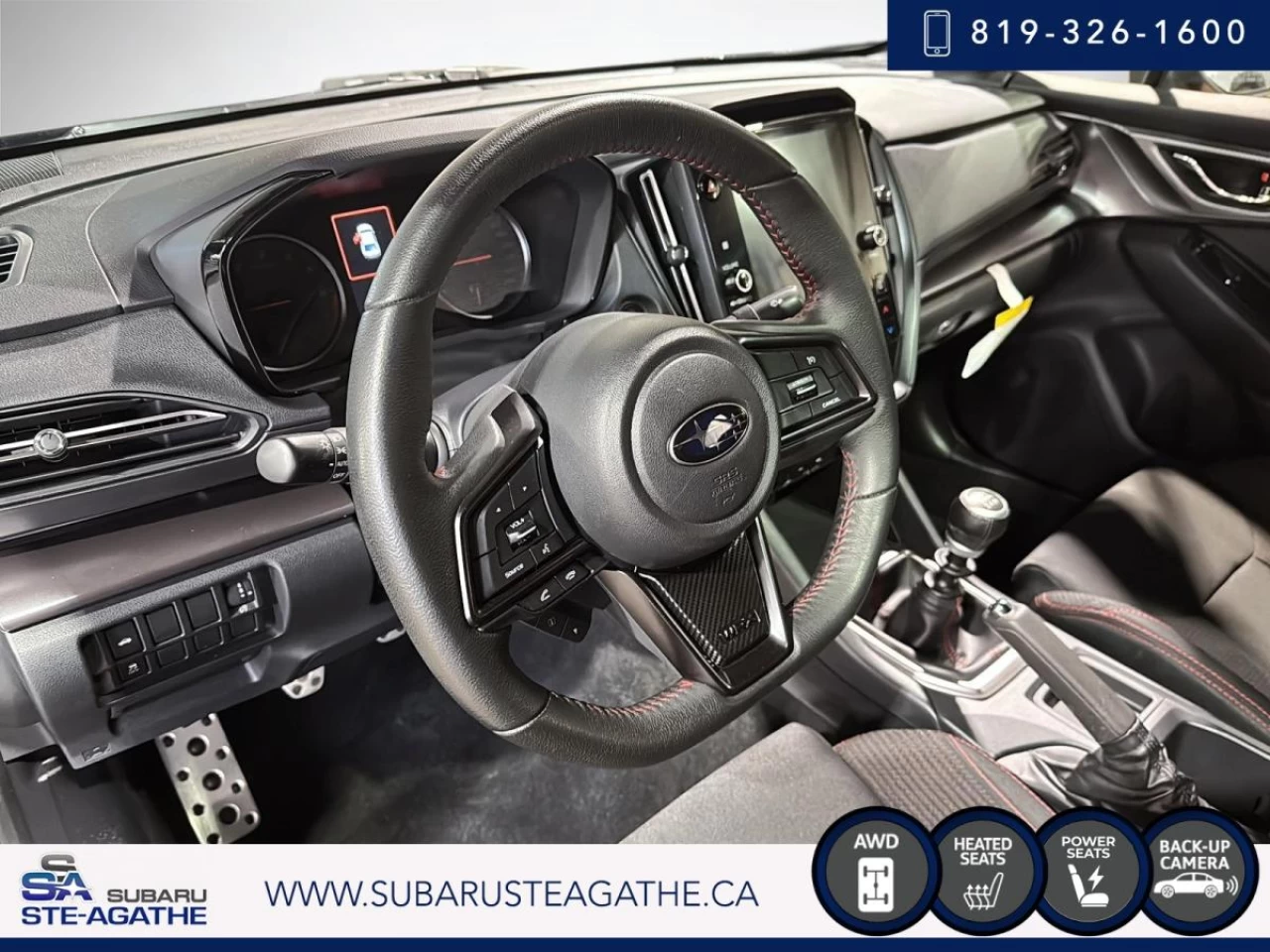 2023 Subaru WRX Sport Manual (CAMRECUL+CARPLAY+TOITOUVRANT) Image principale