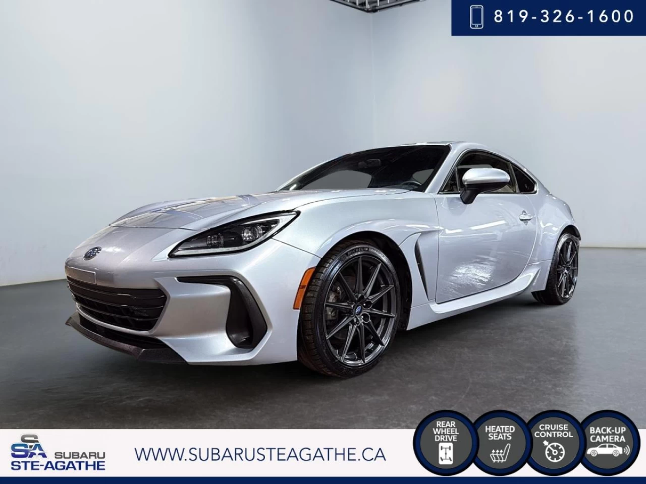 2023 Subaru BRZ Sport-tech Manual (CARPLAY+SIEGECHAUF+MAGS) Image principale