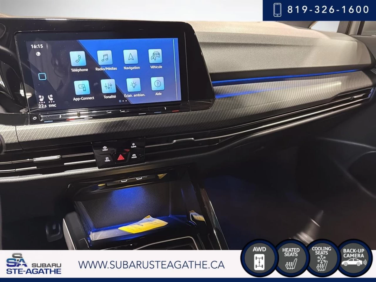 2023 Volkswagen Golf R DSG (MAGS+CARPLAY+COMME NEUVE) Main Image