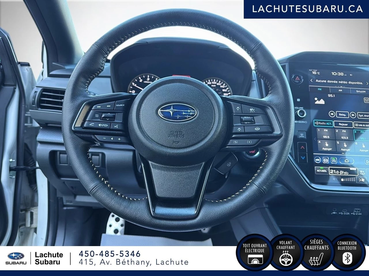 2024 Subaru Crosstrek Onyx 2.5L TOIT.OUVRANT+CARPLAY Main Image