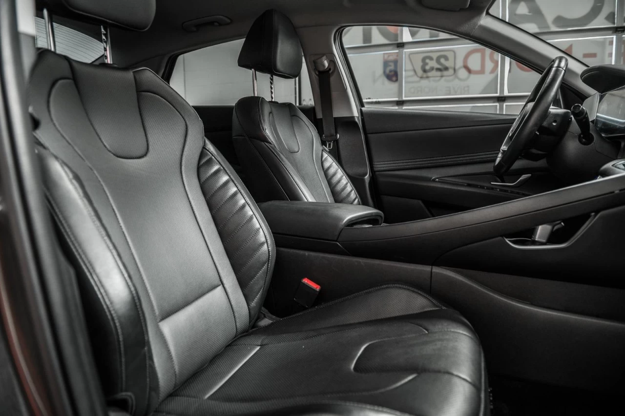 2023 Hyundai Elantra Luxury CUIR+CARPLAY+SIEGES.CHAUFFANTS Main Image