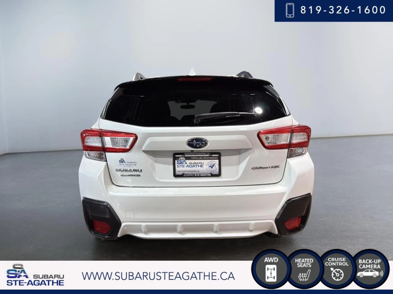 2018 Subaru Crosstrek Sport CVT (TOITOUVRANT+MAG+SIEGECHAUF) Main Image