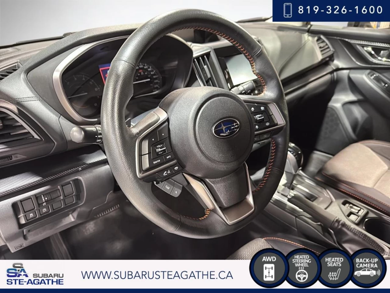 2022 Subaru Crosstrek Touring CVT (CAMRECUL+CARPLAY+MAGS) Image principale