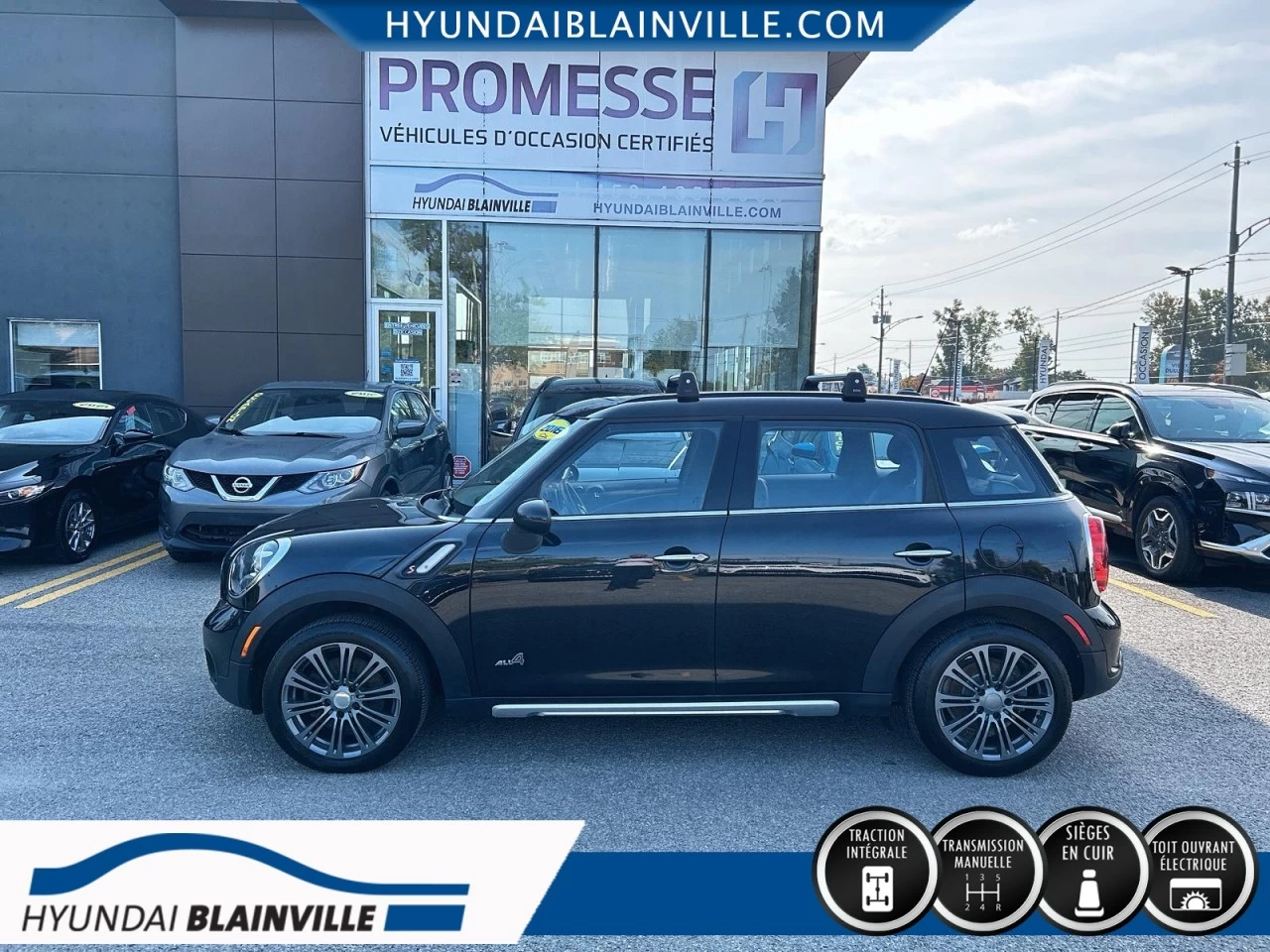 2016 MINI Countryman AWD, S, 1.6L, MANUELLE, CUIR, TOIT PANO+ Main Image
