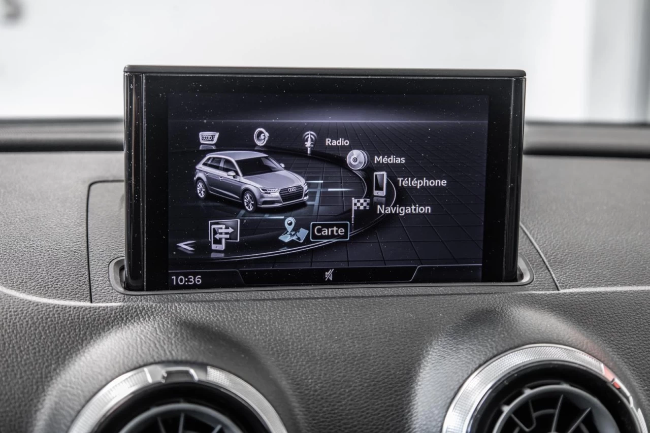 2018 Audi A3 Progressive NAVI+TOIT.OUVRANT+CUIR+SIEGES.CHAUFF Image principale