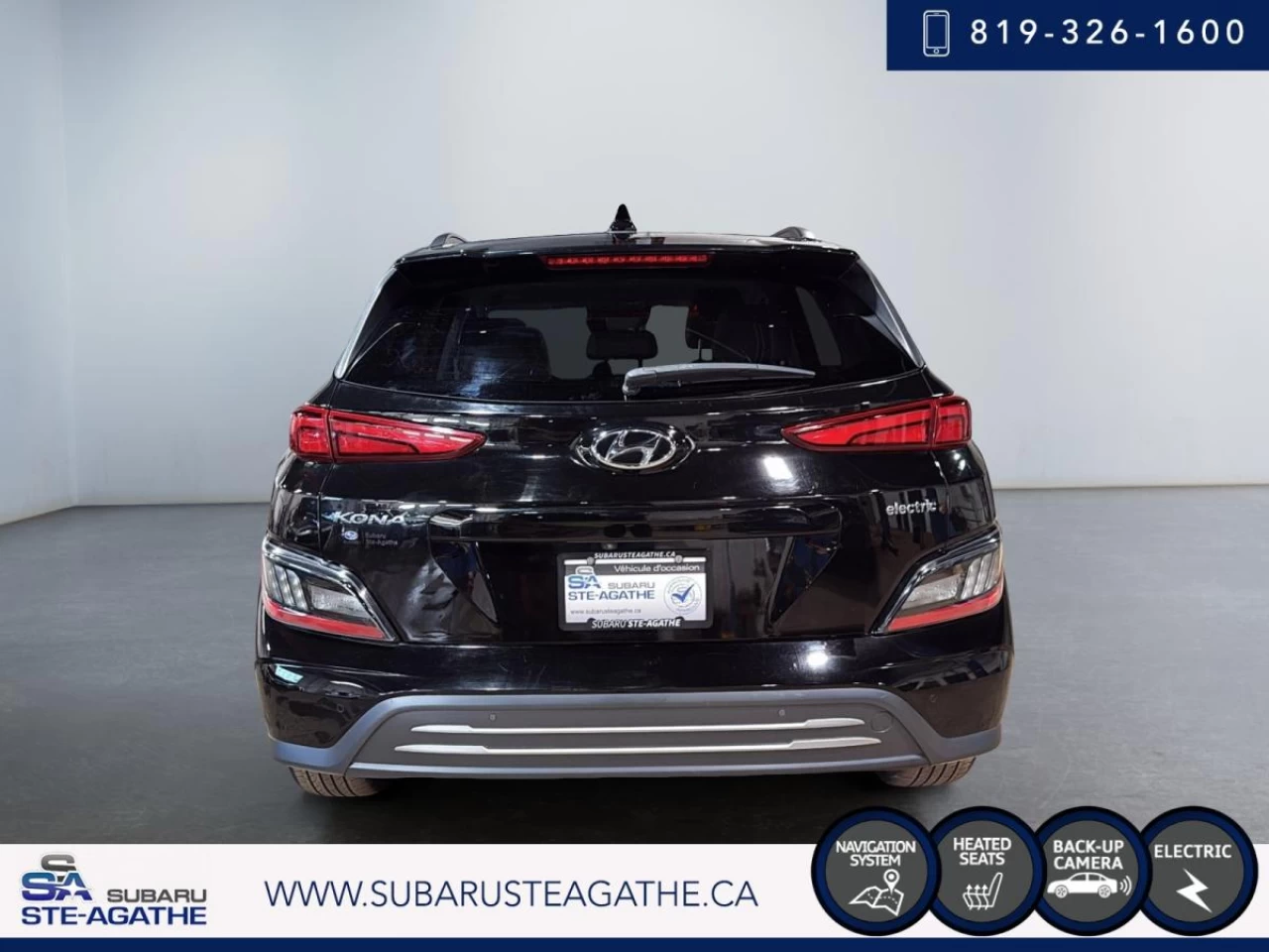 2022 Hyundai Kona Ultimate FWD (CUIR+CARPLAY+TOITOUVRANT) Main Image