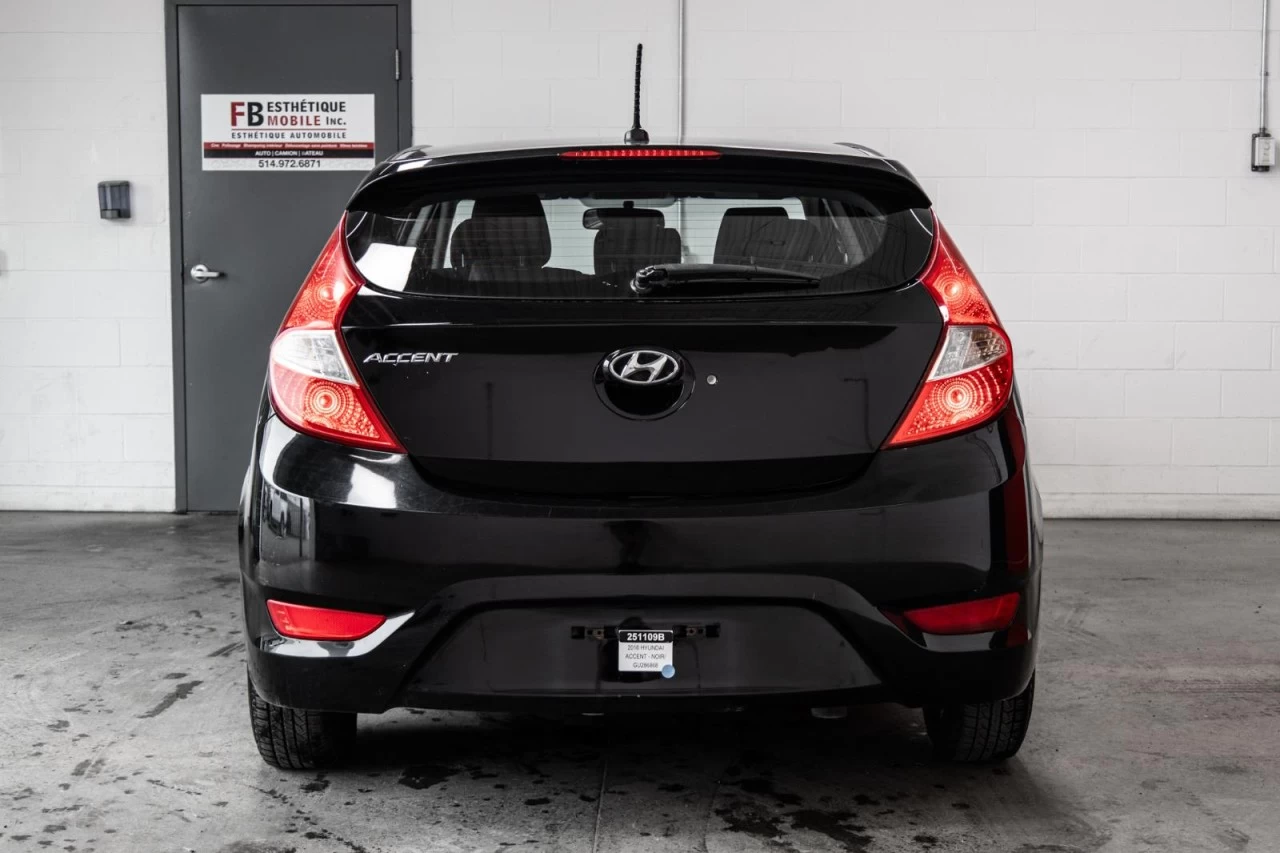 2016 Hyundai Accent GL  SIEGES.CHAUFF+BLUETOOTH+REG.VITESSE Image principale