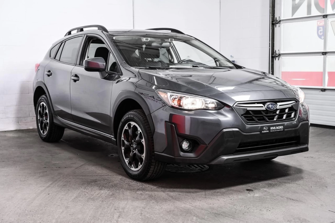 2022 Subaru Crosstrek Touring VOLANT/SIEGES.CHAUFF+CARPLAY+CAM.RECUL Main Image