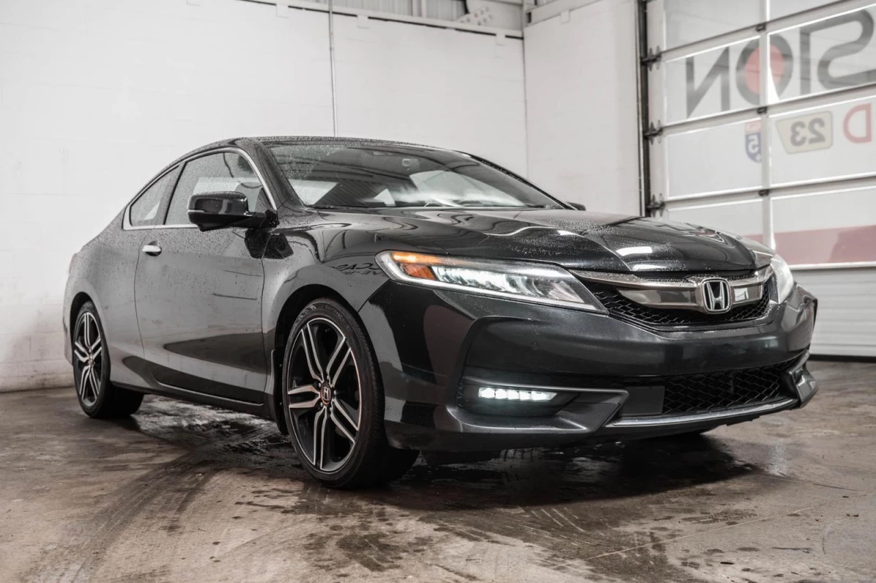 2017 Honda Accord Coupe Touring NAVI+TOIT.OUVRANT+CUIR+SIEGES.CHAUFF Main Image
