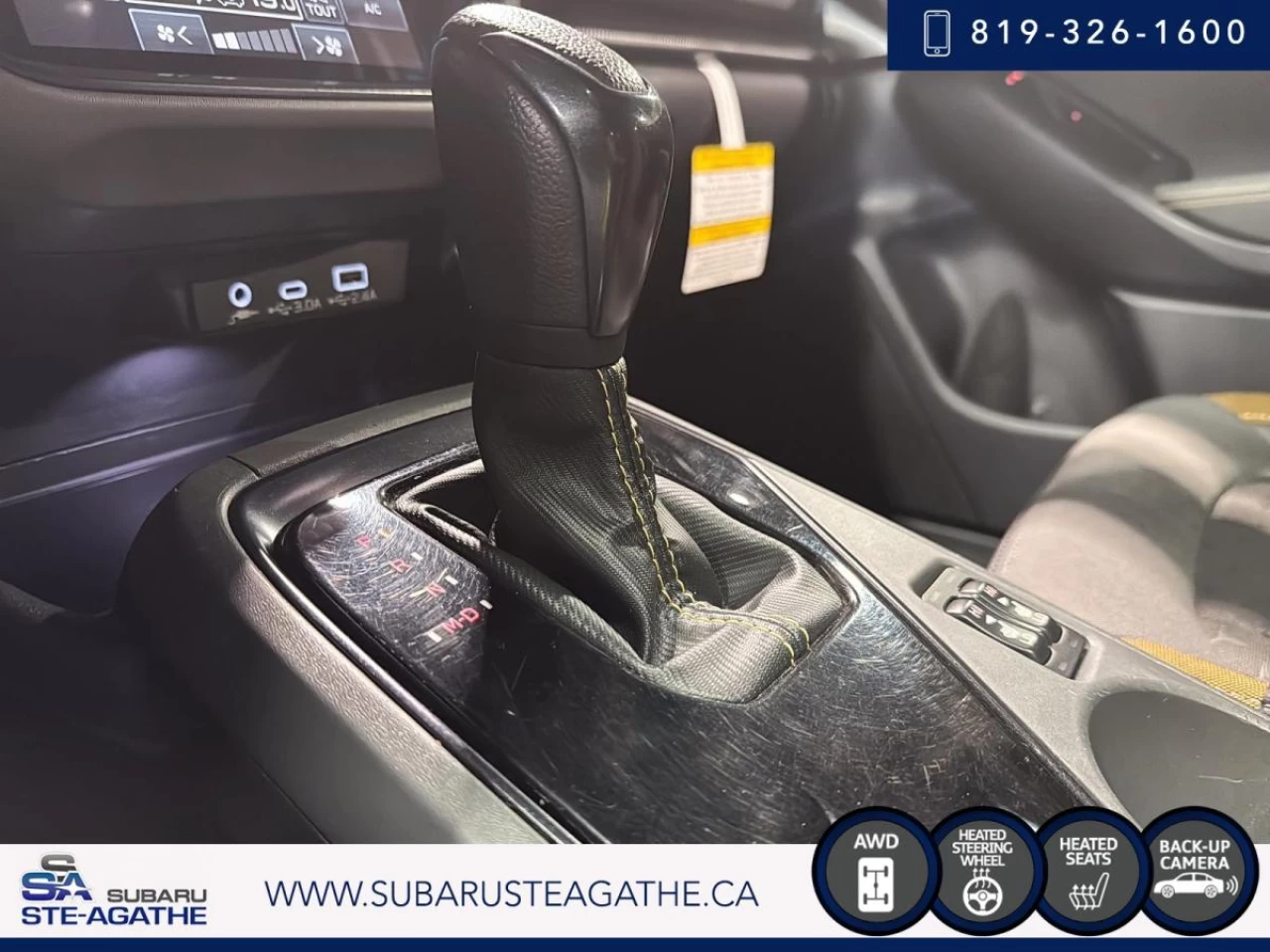 2024 Subaru Crosstrek Onyx AWD (CUIR+TOITOUVRANT+CARPLAY) Image principale