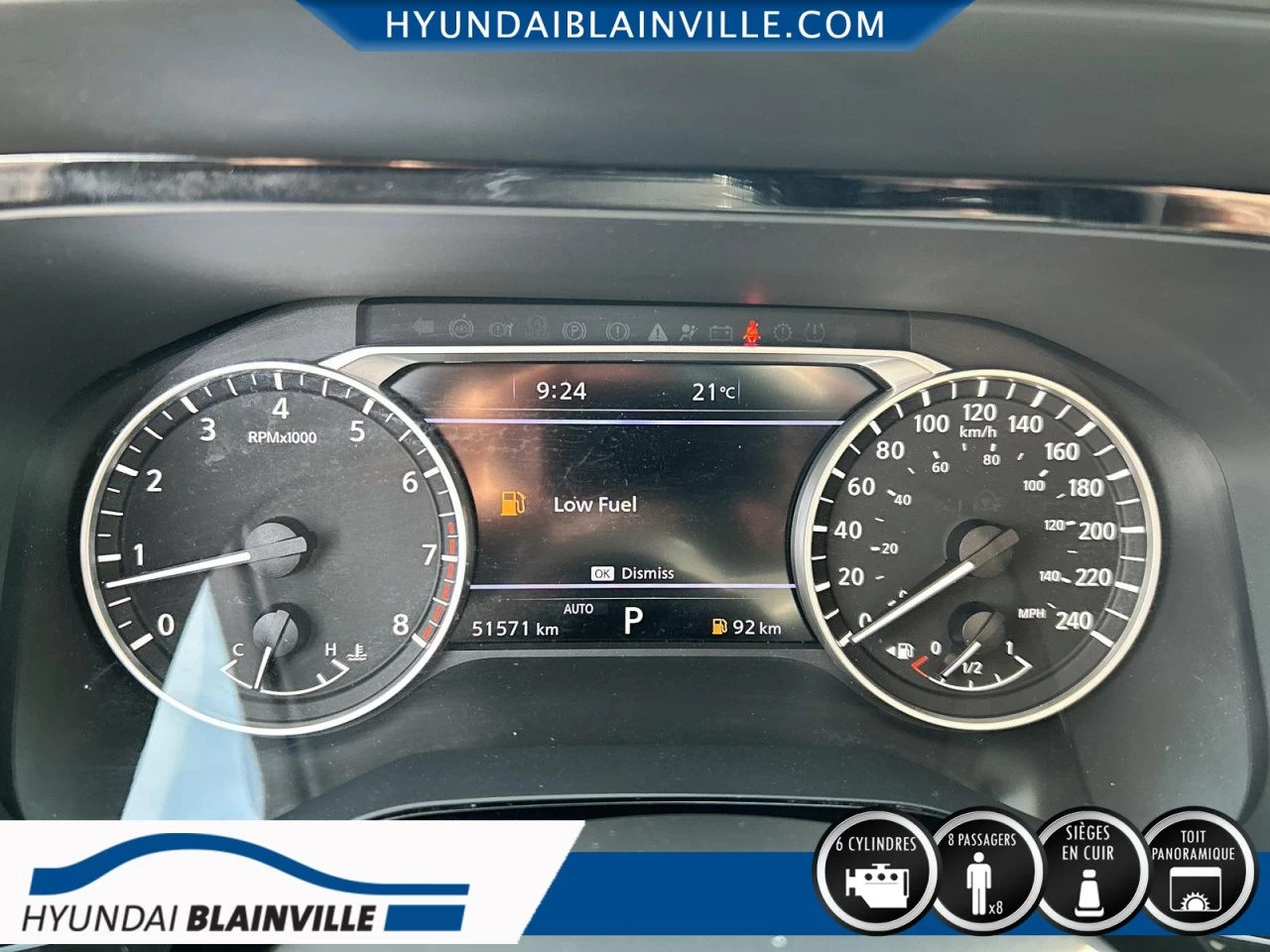 2023 Nissan Pathfinder SL, AWD, CUIR, TOIT PANO, 8 PASSAGERS+ Image principale