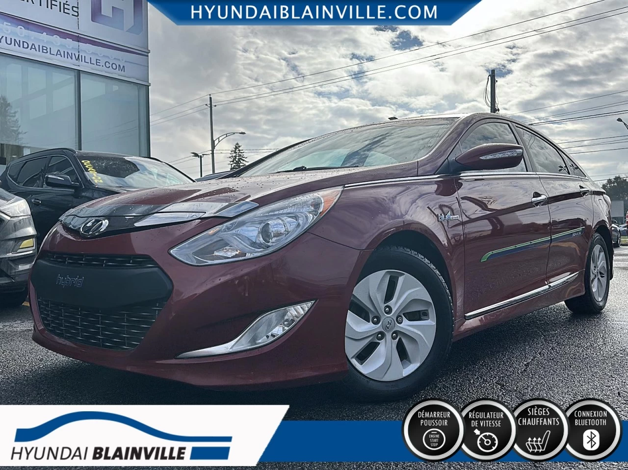 2013 Hyundai Sonata Hybrid HYBRID, 2.4L, BERLINE, MAGS, SIEGES CHAUFFANTS+ Image principale