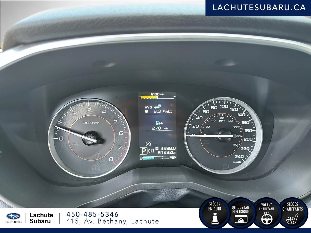 2023 Subaru Crosstrek Limited NAVI+CUIR+TOIT.OUVRANT Main Image
