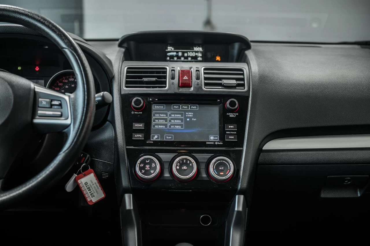2016 Subaru Forester Convenience SIEGES.CHAUFF+CARPLAY+BLUETOOTH Main Image
