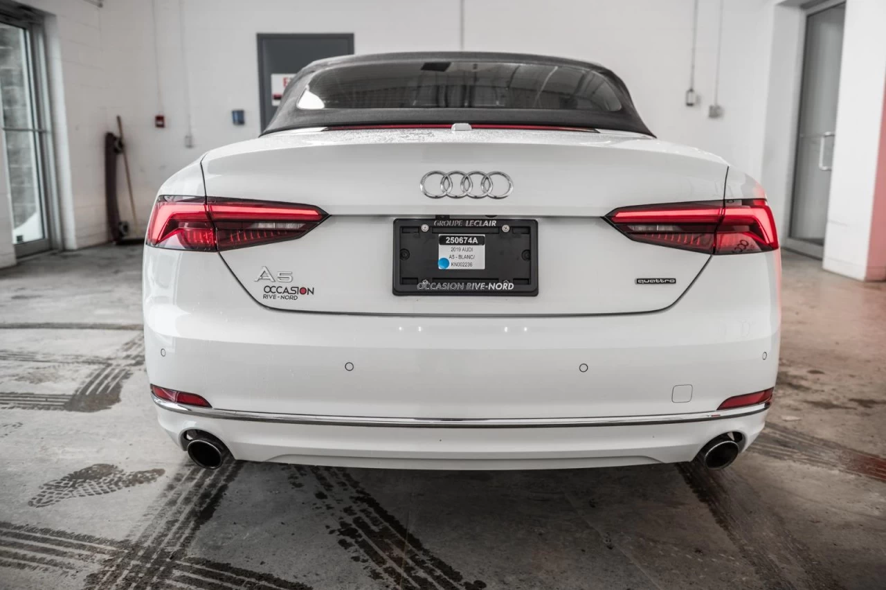 2019 Audi A5 Progressiv Quattro NAVI+CUIR+SIEGES.CHAUFF+CARPLAY Image principale