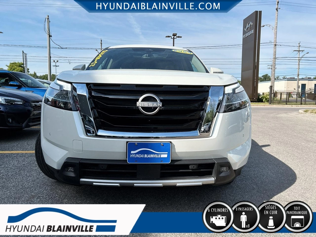 2023 Nissan Pathfinder SL, AWD, CUIR, TOIT PANO, 8 PASSAGERS+ Image principale