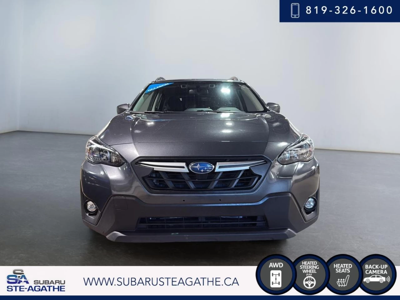 2023 Subaru Crosstrek Touring CVT (CAMRECUL+VOLANTCHAUFF+CARPLAY) Image principale