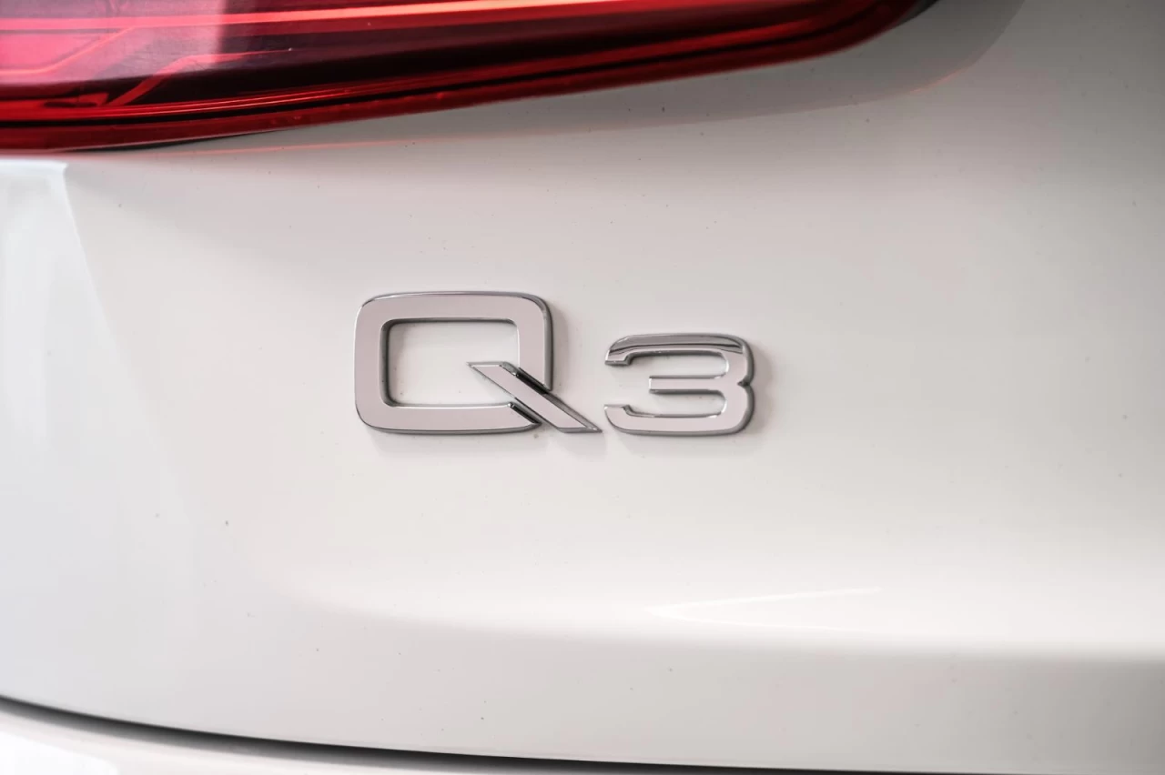 2018 Audi Q3 Progressiv Quattro TOIT.PANO+CUIR+SIEGES.CHAUFF Main Image