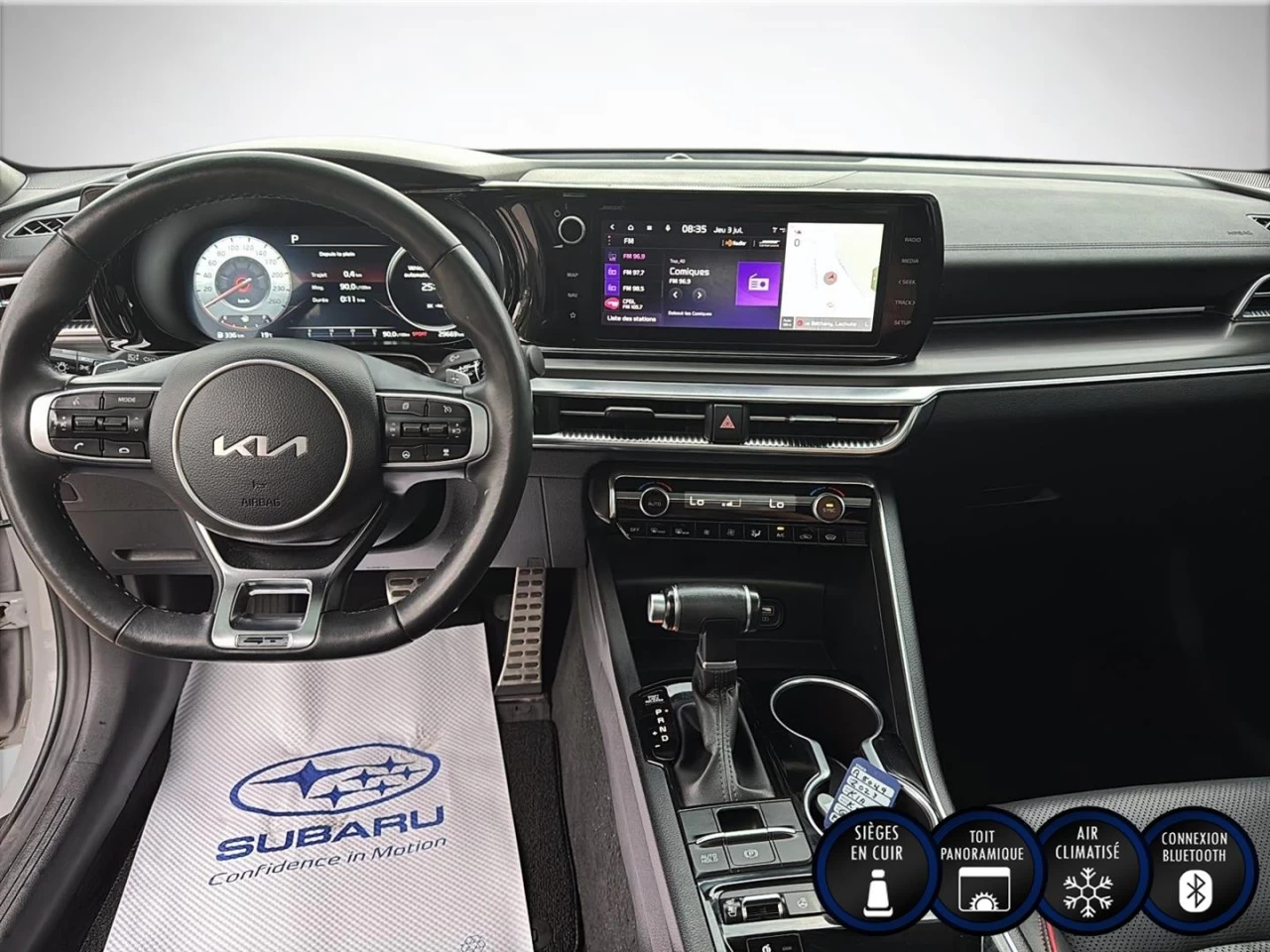 2023 Kia K5 GT NAVI+TOIT.PANO+CUIR+VOLANT/SIEGES.CHAUFF Image principale