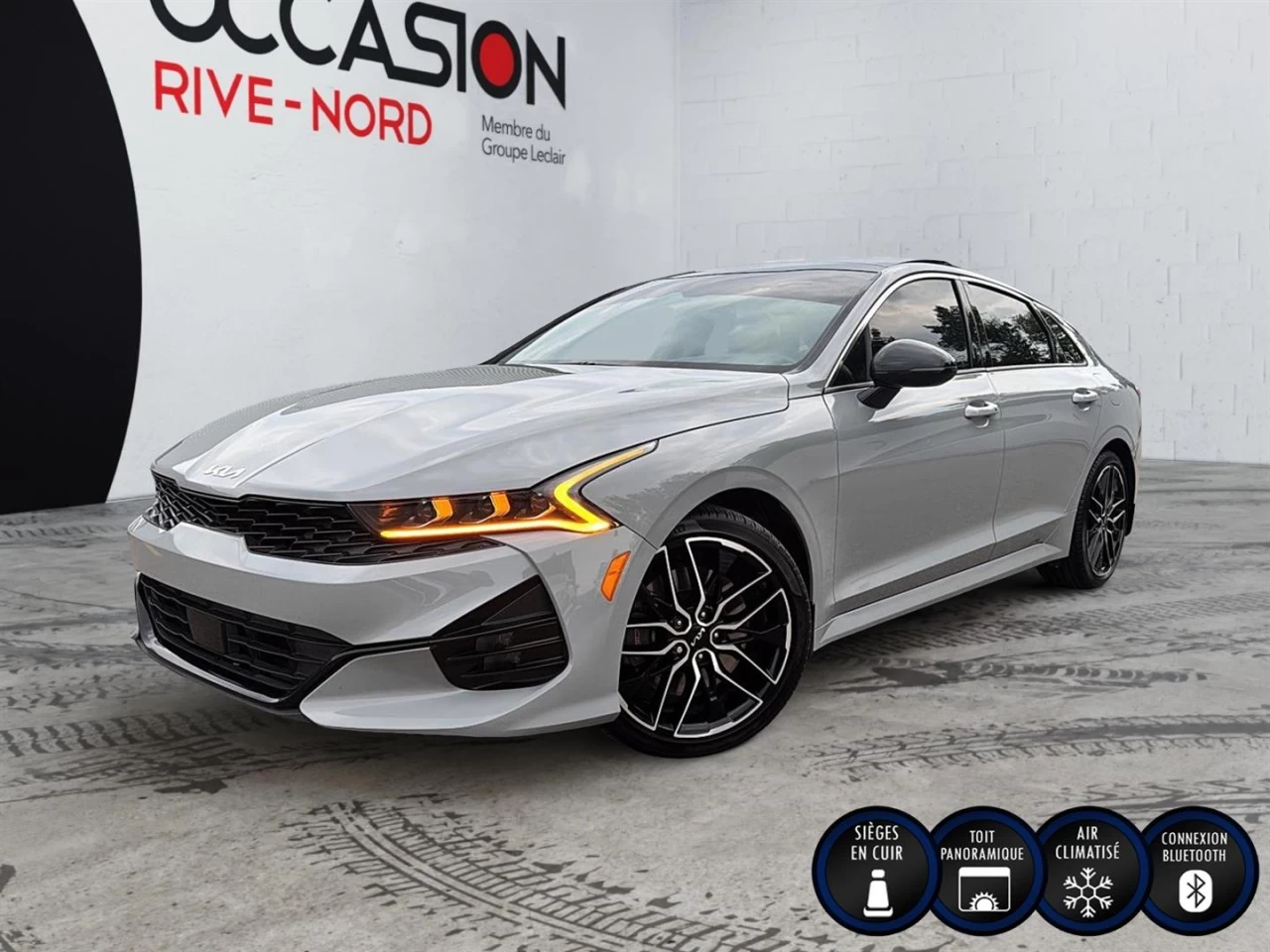 2023 Kia K5 GT NAVI+TOIT.PANO+CUIR+VOLANT/SIEGES.CHAUFF Image principale