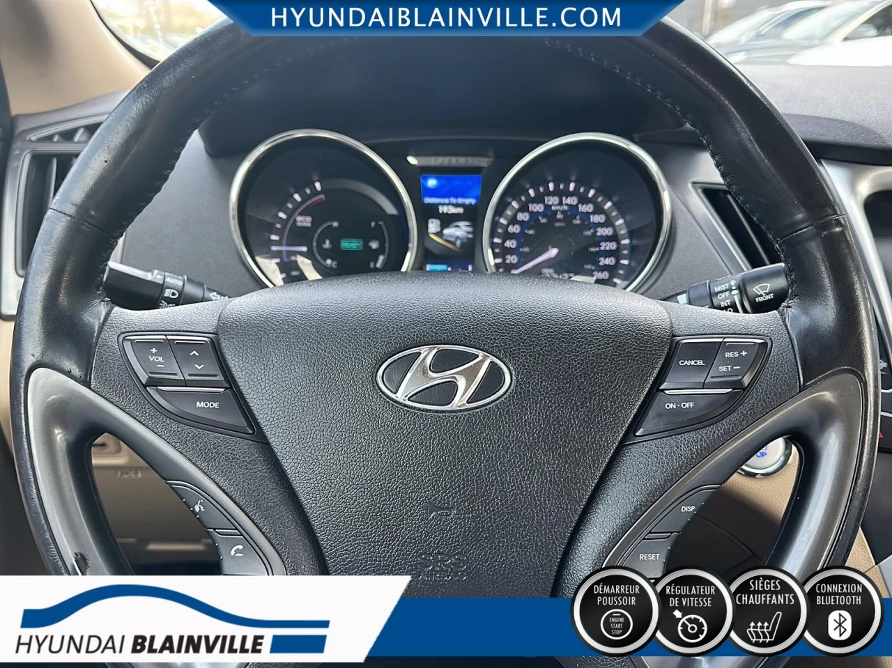 2013 Hyundai Sonata Hybrid HYBRID, 2.4L, BERLINE, MAGS, SIEGES CHAUFFANTS+ Image principale