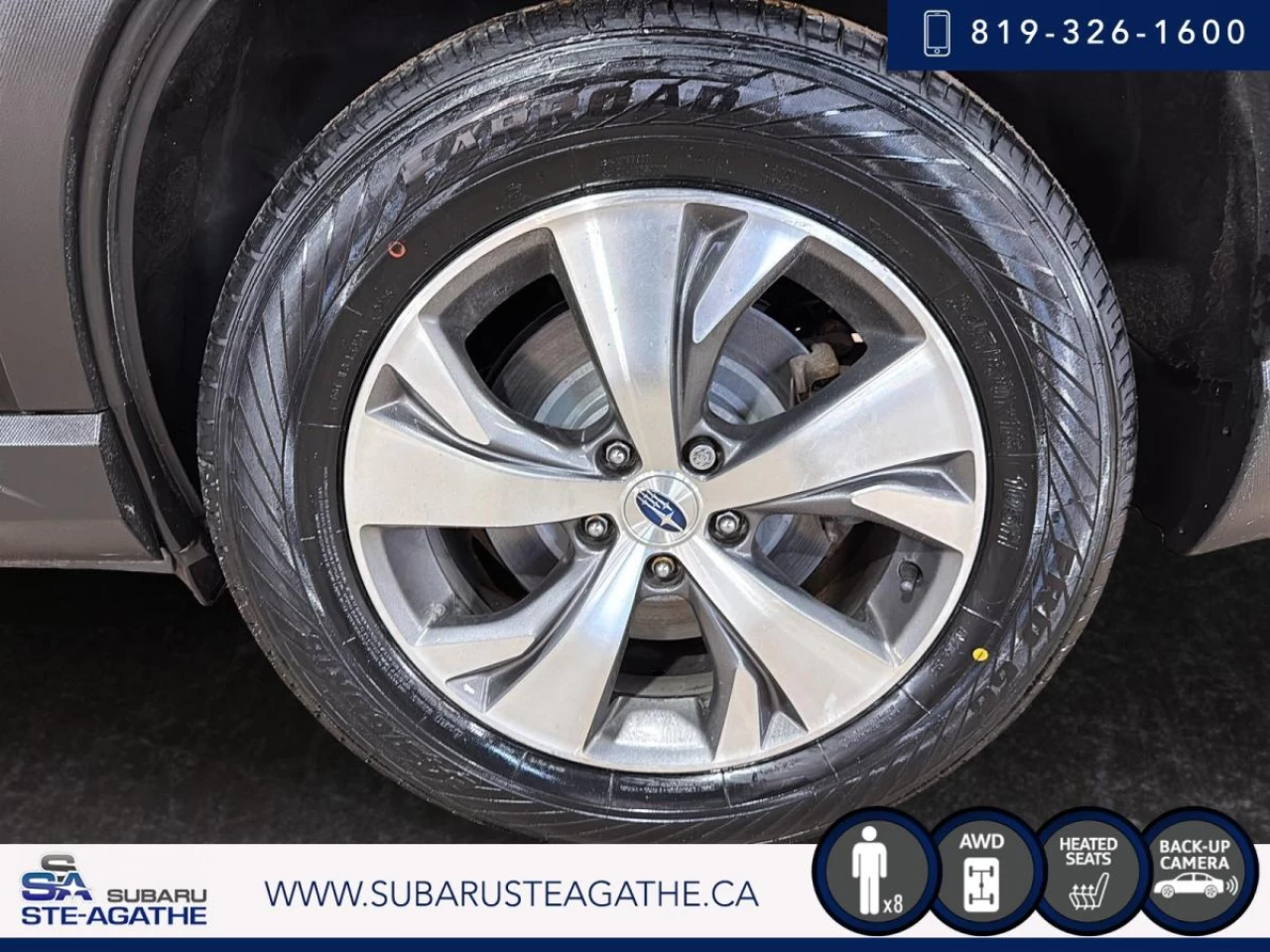 2021 Subaru Ascent Touring 8-Passenger (CAMRECUL+CARPLAY+MAGS) Main Image