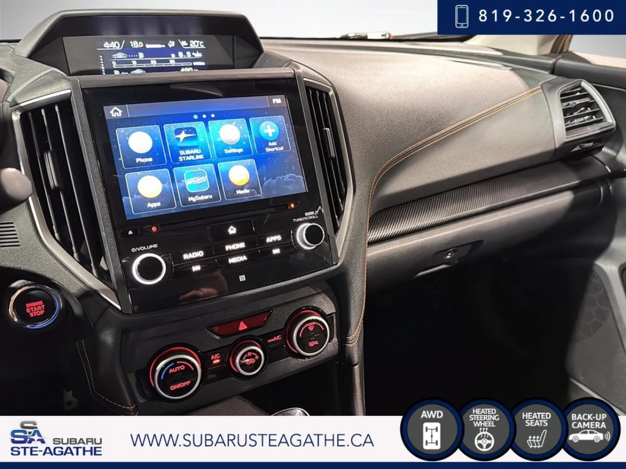 2021 Subaru Crosstrek Sport CVT (TOITOUVRANT+MAGS+CARPLAY) Image principale