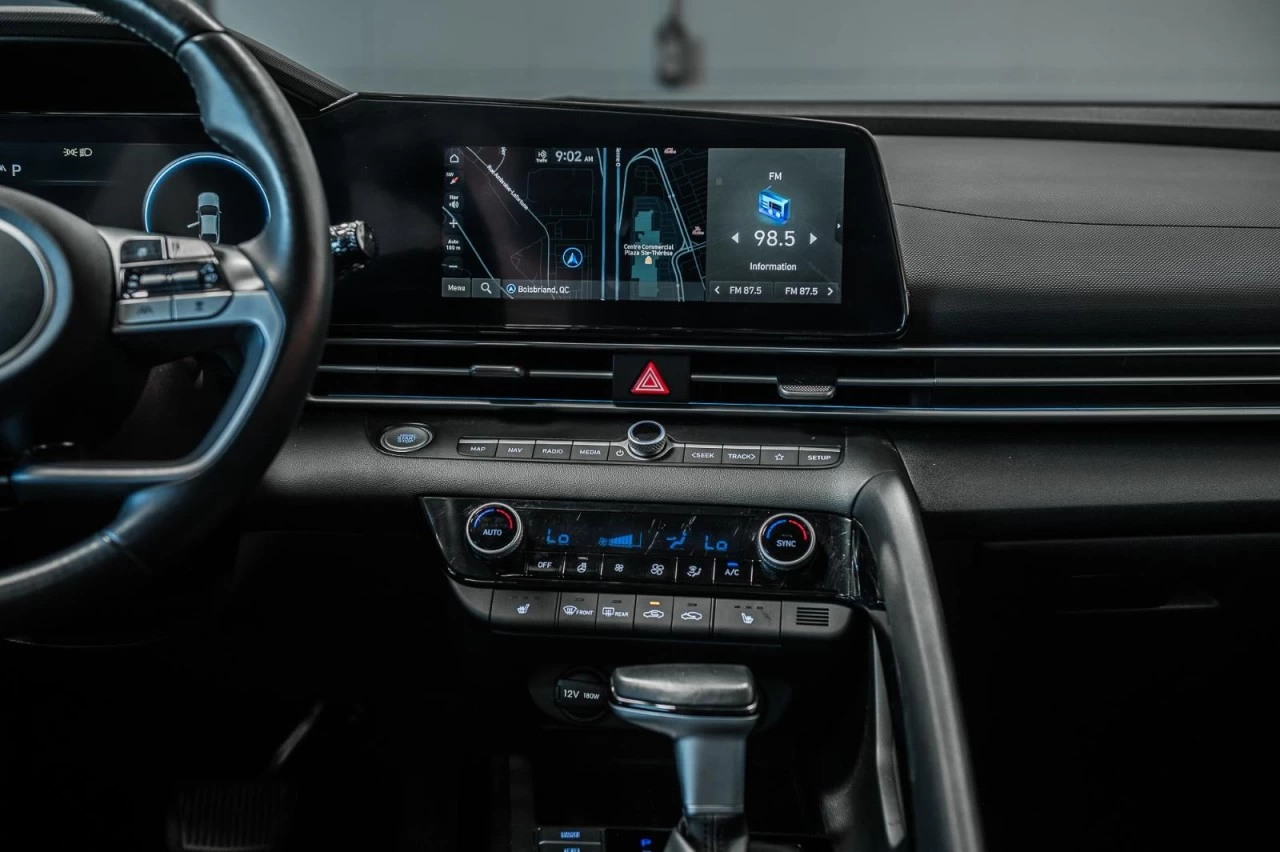 2023 Hyundai Elantra Luxury CUIR+CARPLAY+SIEGES.CHAUFFANTS Main Image