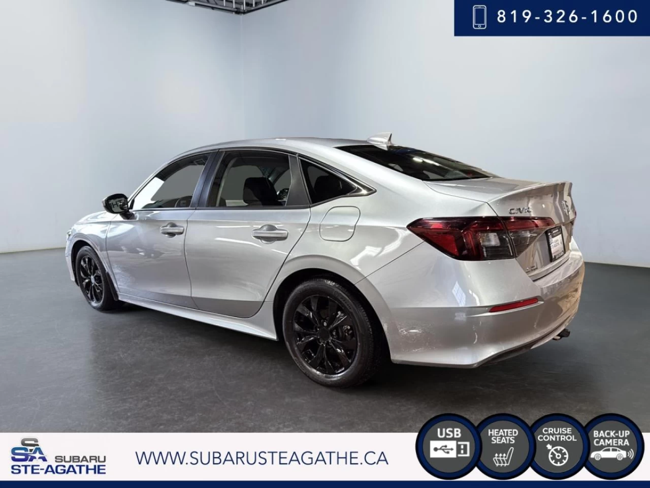 2025 Honda Civic LX CVT Sedan (CAMRECUL+MAGS+CARPLAY) Main Image