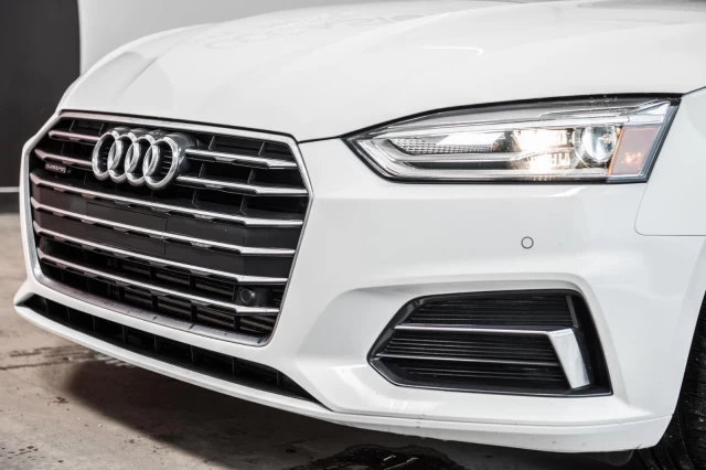 Audi A5 Progressiv Quattro NAVI+CUIR+SIEGES.CHAUFF+CARPLAY 2019