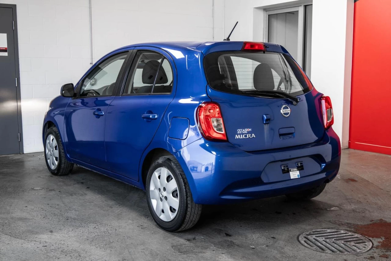 2018 Nissan Micra S BLUETOOTH+CAM.RECUL+REG.VITESSE Image principale