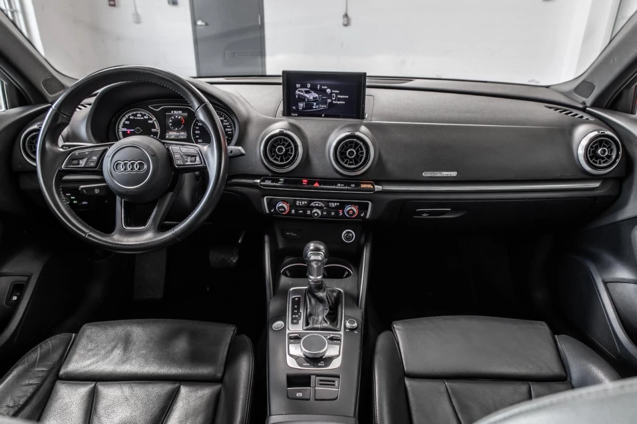 2018 Audi A3 Progressive NAVI+TOIT.OUVRANT+CUIR+SIEGES.CHAUFF Image principale