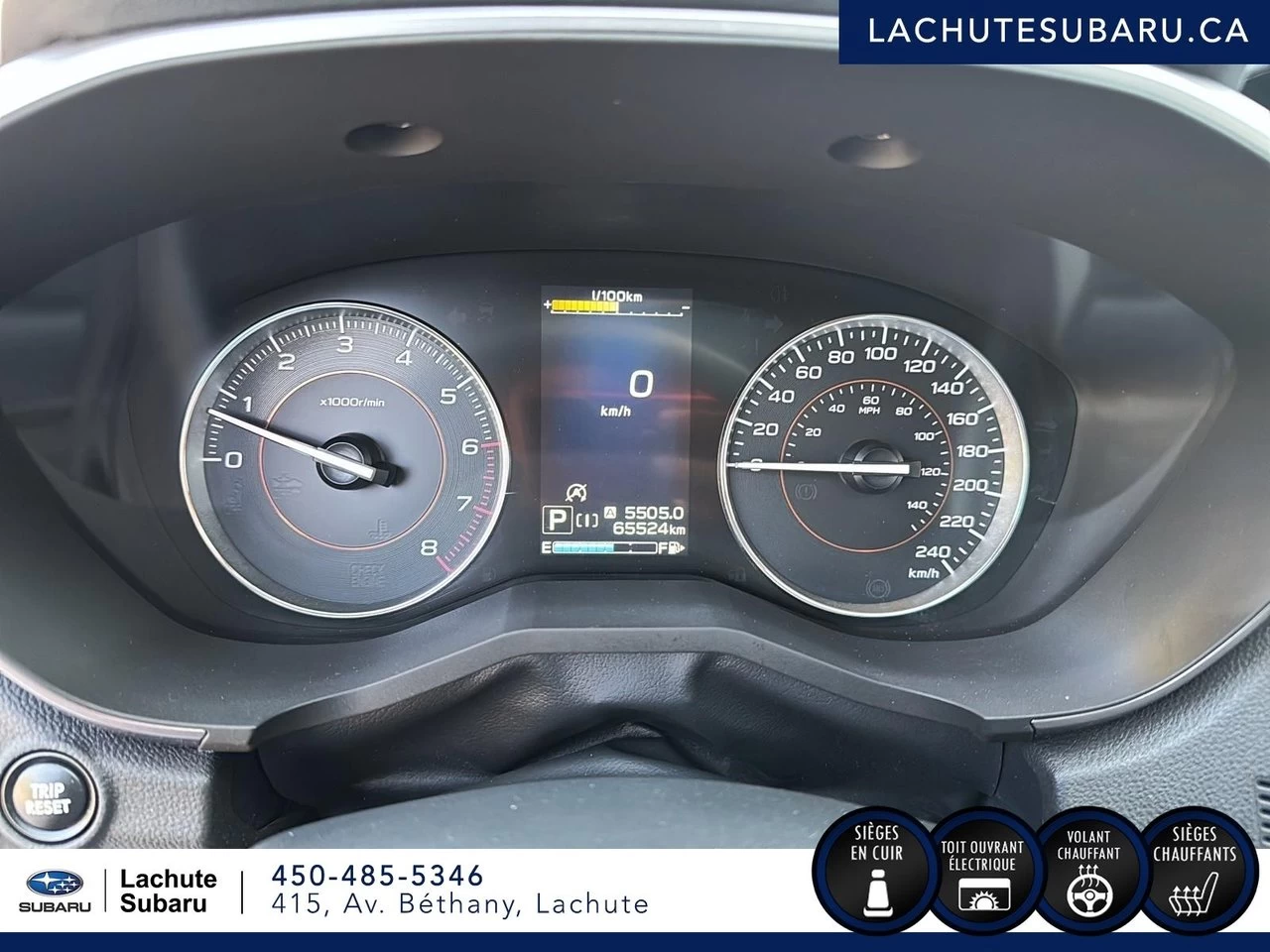 2021 Subaru Crosstrek Limited NAVI+CUIR+TOIT.OUVRANT Main Image