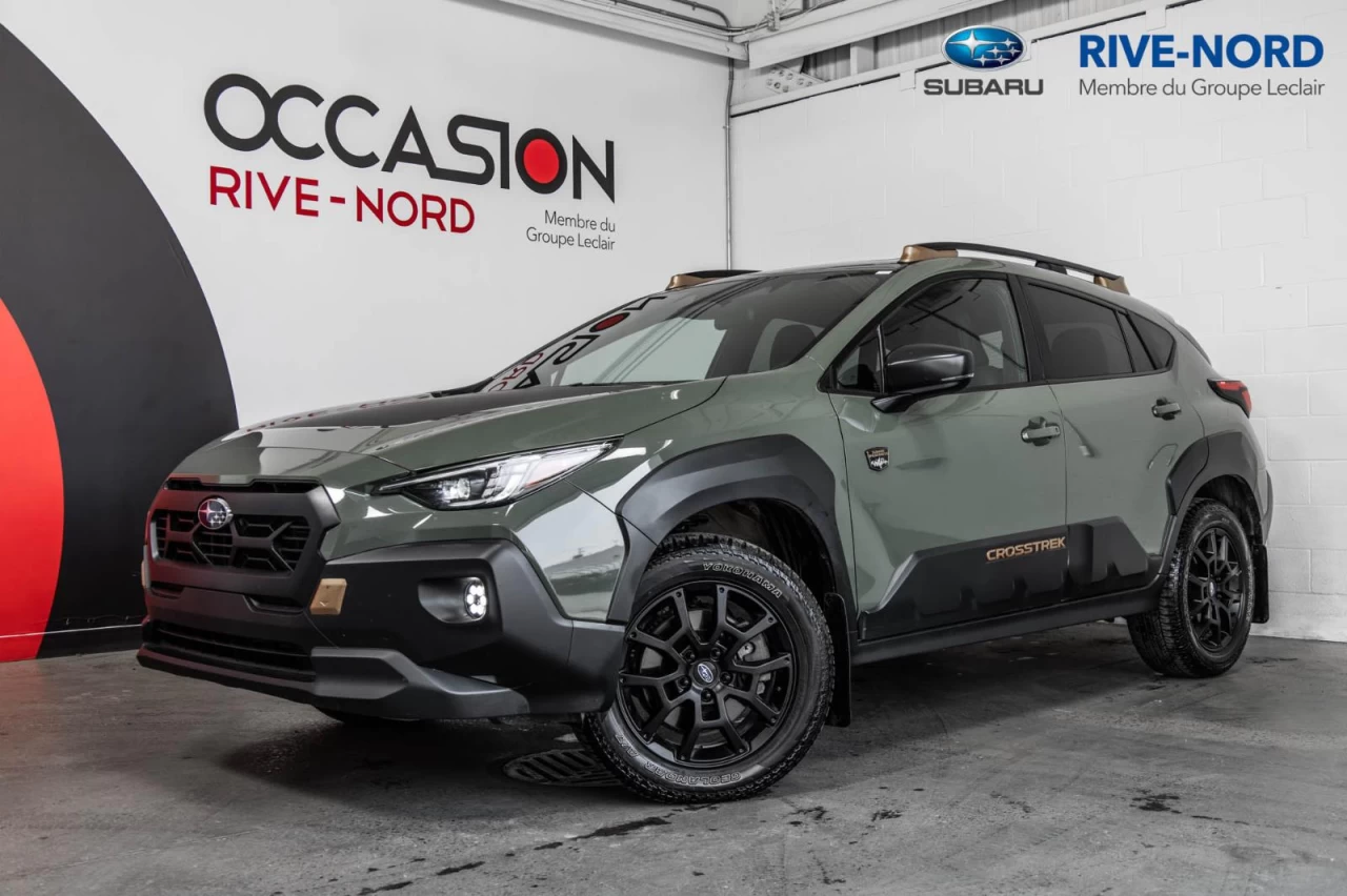 2024 Subaru Crosstrek Wilderness TOIT.OUVRANT+CUIR+VOLANT/SIEGES.CHAUFF Image principale