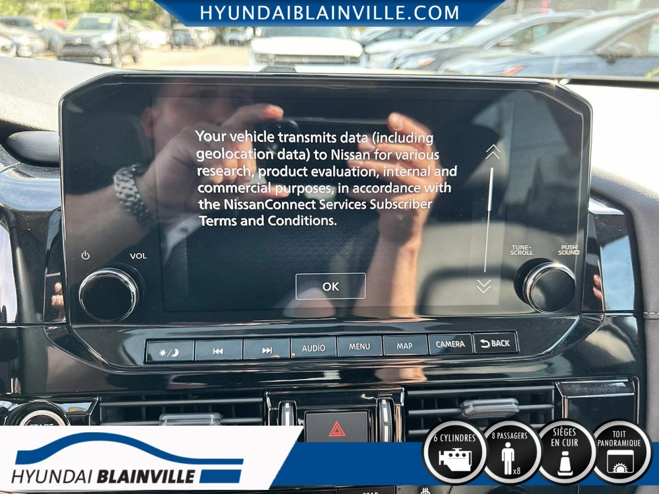 2023 Nissan Pathfinder SL, AWD, CUIR, TOIT PANO, 8 PASSAGERS+ Image principale