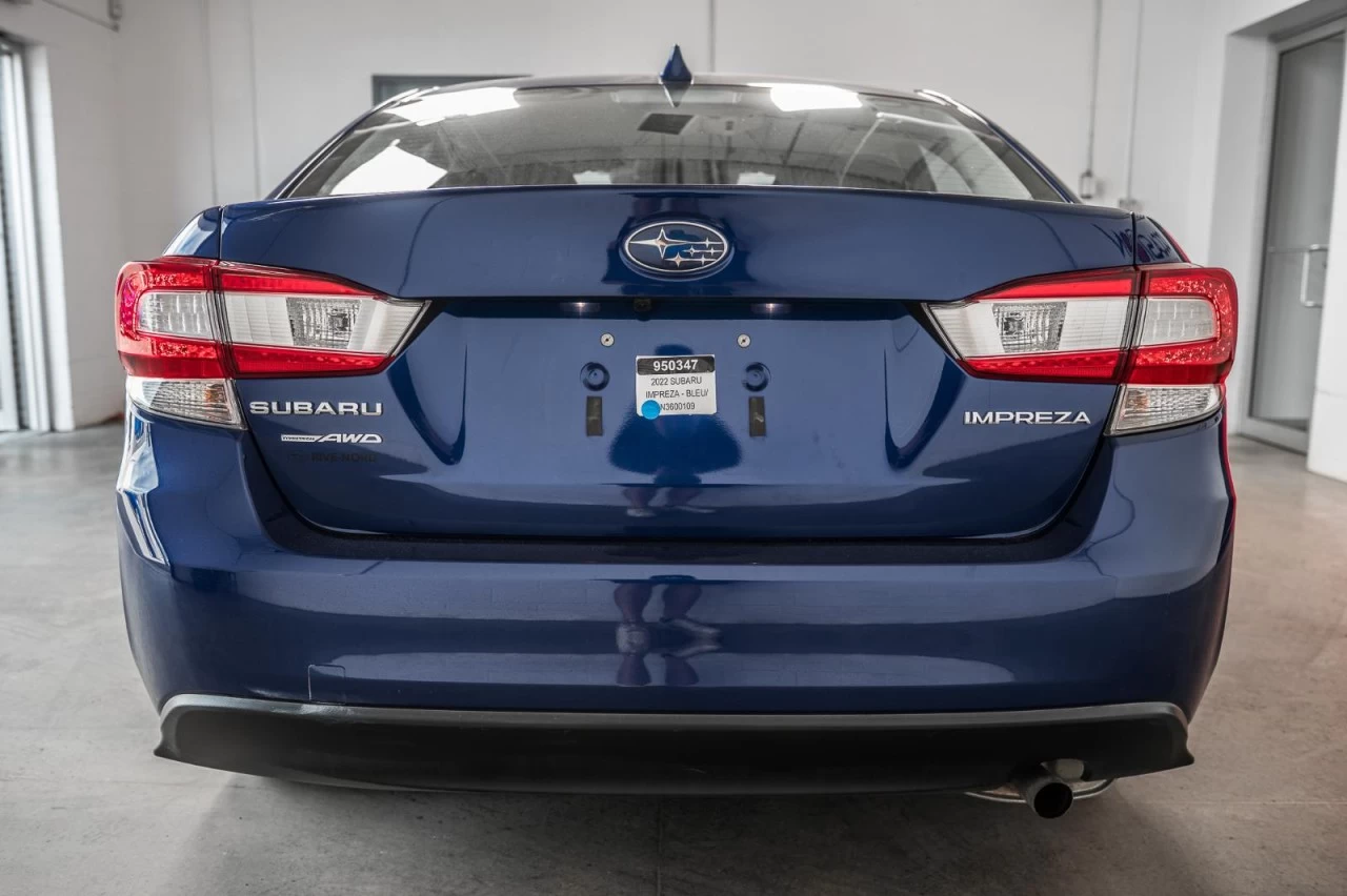 2022 Subaru Impreza Touring VOLANT/SIEGES.CHAUFF+CARPLAY+CAM.RECUL Main Image