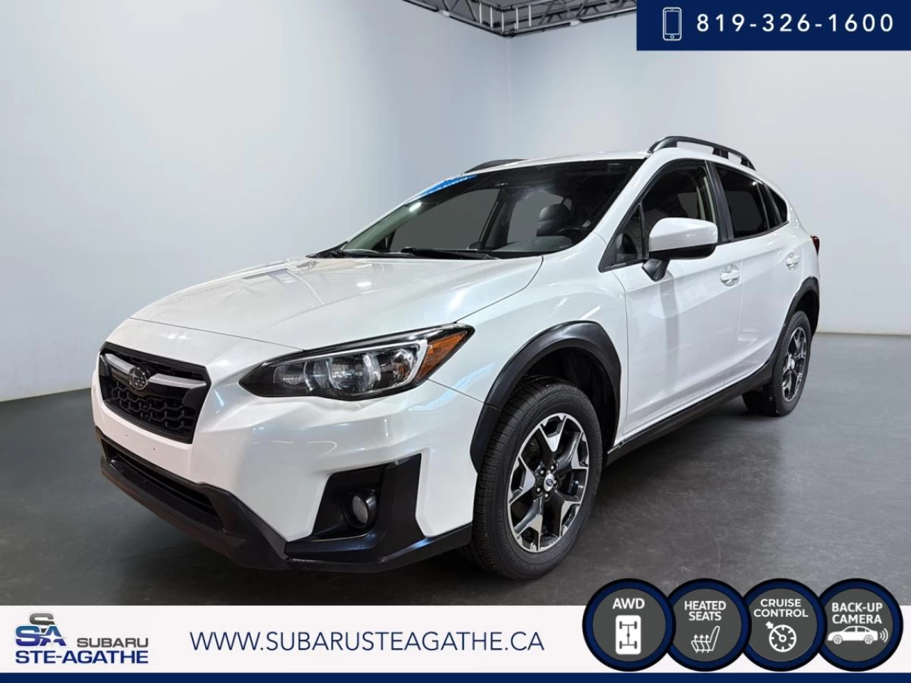 2018 Subaru Crosstrek Sport CVT (TOITOUVRANT+MAG+SIEGECHAUF) Main Image