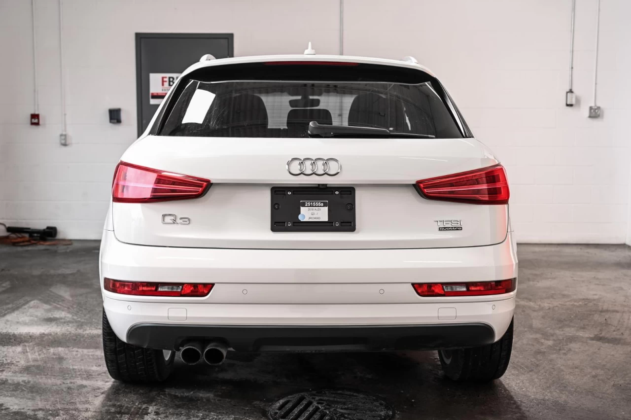 2018 Audi Q3 Progressiv Quattro TOIT.PANO+CUIR+SIEGES.CHAUFF Main Image