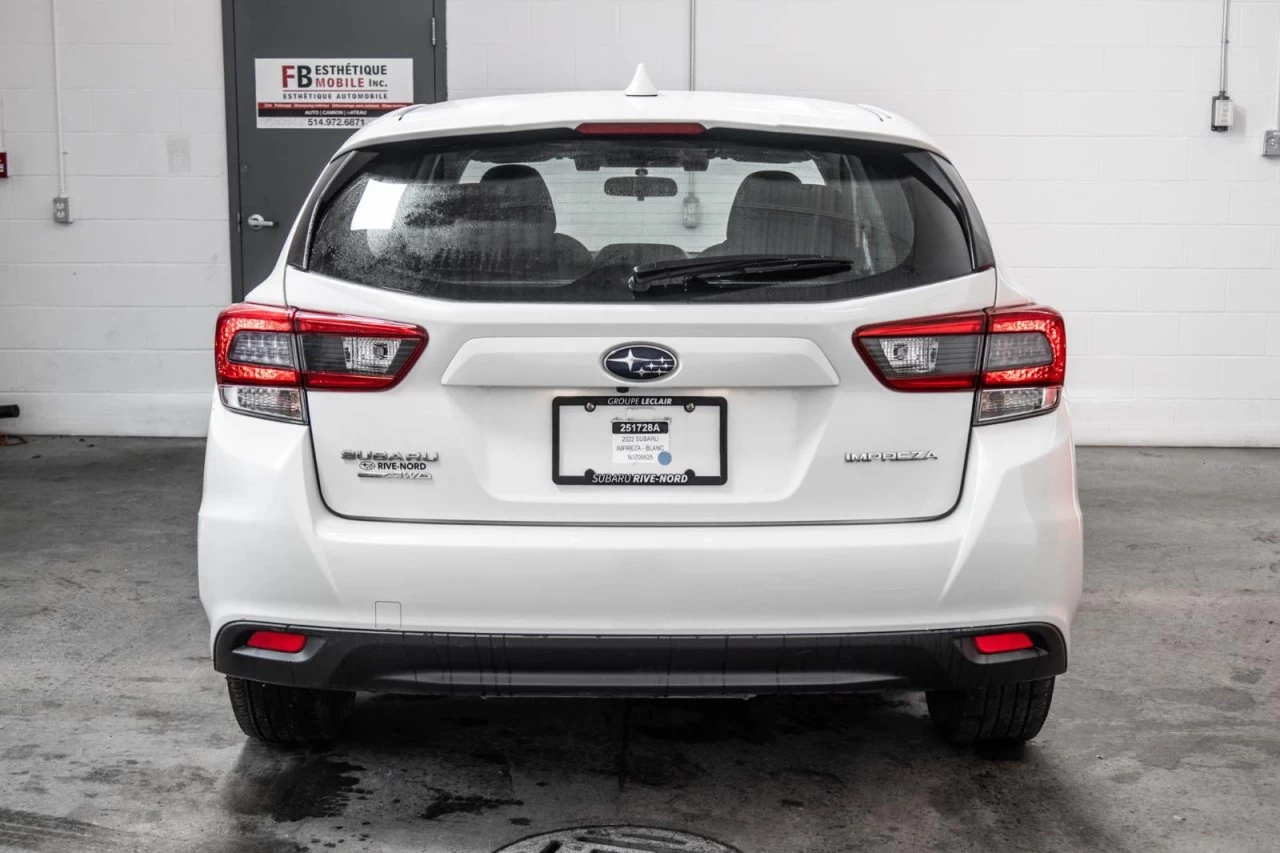 2022 Subaru Impreza Touring MAG+SIEGES.CHAUFFANTS+CAM.RECUL Main Image