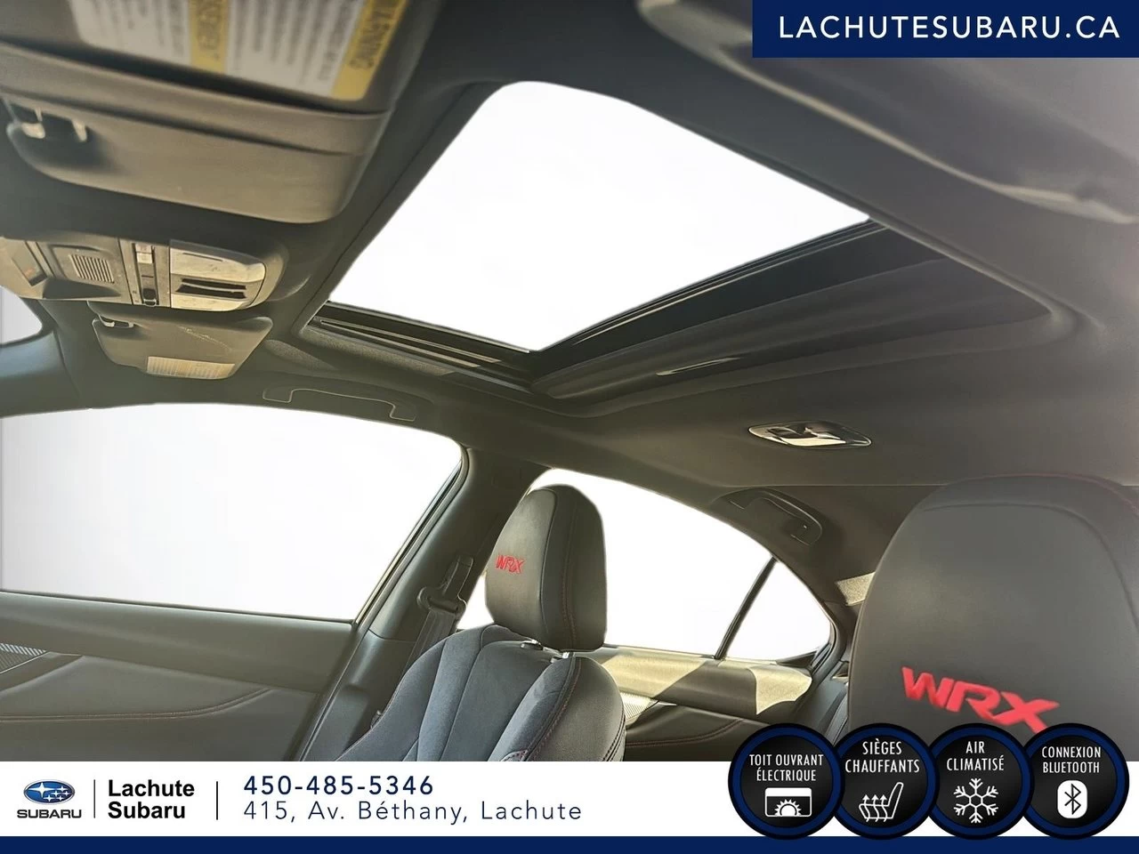 2023 Subaru WRX Sport-tech NAVI+TOIT.OUVRANT Main Image