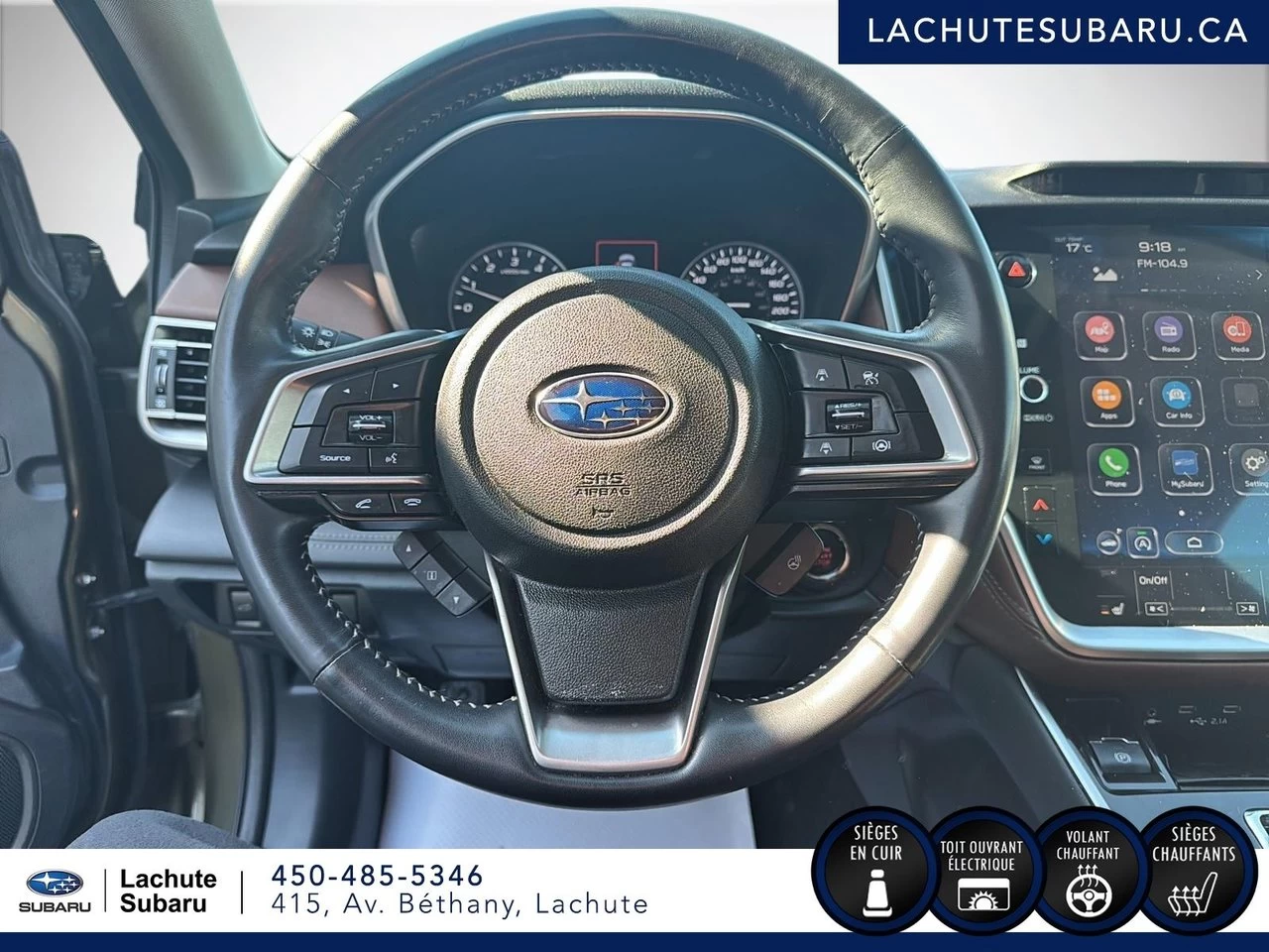 2022 Subaru Outback Premier XT NAVI+CUIR+TOIT.OUVRANT Main Image